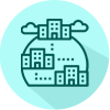 Where the organization structure involves branch offices, use this option to view details of all the branches at one place with their contact details, address, contact person